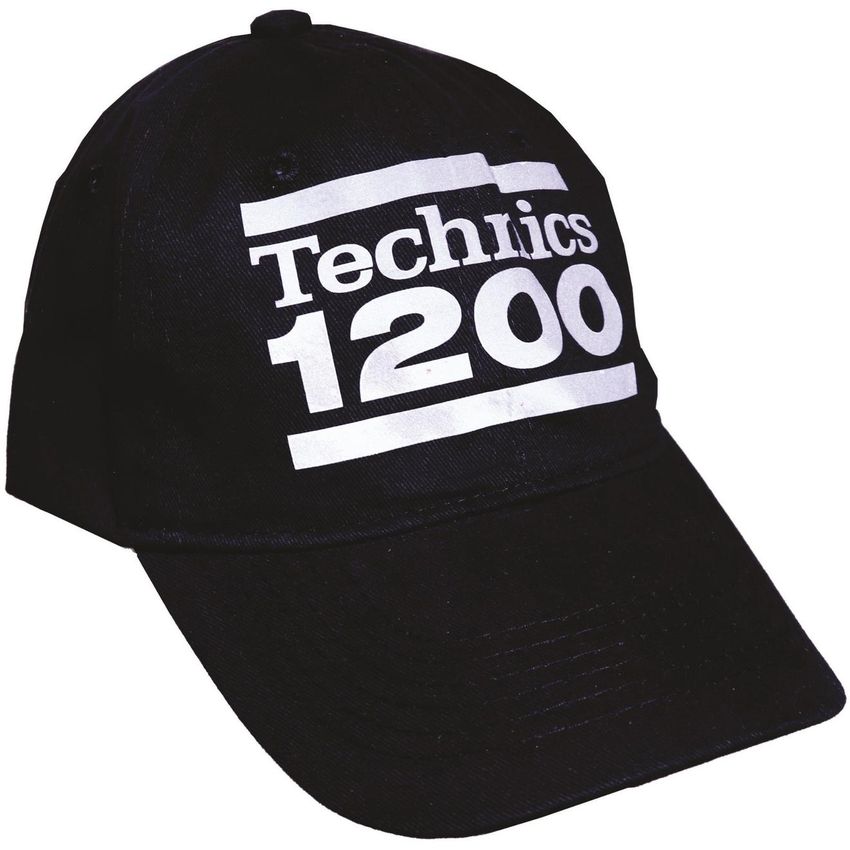 Gorra para DJ unisex TECHNICS 1200-Negro