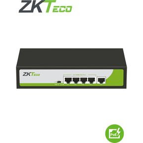 ZKTECO PE04155C - Switch de 4 Puertos Fast Ethernet 4 Puerto...