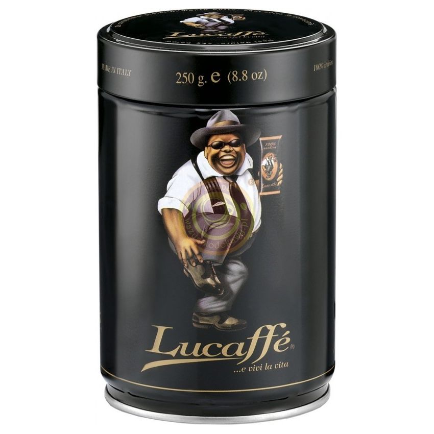 Café en grano molido Lucaffe 250gr. Tarro Mr. Exlusive