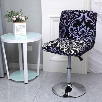 Spandex cubierta elástica para silla Bar funda de asiento de comedor de oficina protector housse de chaise para la decoración del hogar sillas funda que se puede quitar 