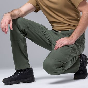 pantalón táctico militar urbano Pantalones tácticos elásticos de varios bolsillos para hombre talla 6XL#Blue CUI para ir al trabajo 