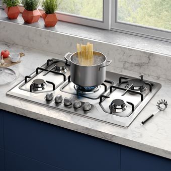 Cocina CookTop electrico de 30 con 5 quemadores - Serie 3 - Arte Casa