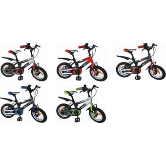 Bicicleta para niños rin 16 gw extreme 4 a 7 años Verde GW