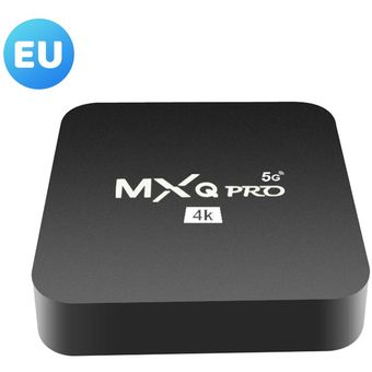 MXQPRO 4K RETIR PLAYER Set-Top-Top Control Remoto Box Caja Smart Media 