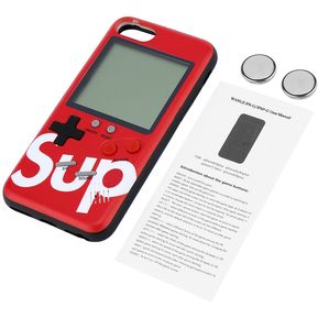 ER Funda De Juego Tetris Cubierta Protectora Para IPhone 7/8-red