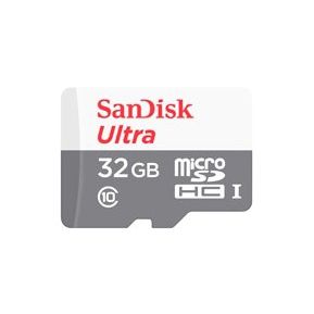 MEMORIA SANDISK 32GB MICRO SDHC ULTRA 100MB/S CLASE 10 C/ADA...