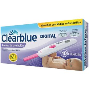 Prueba De Ovulación Clearblue Digital x 10 Und
