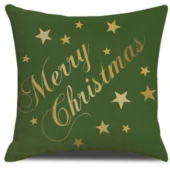 Almohada funda de de Navidad patrón geométrico tiro para fiesta de decoración del hogar Multicolor 