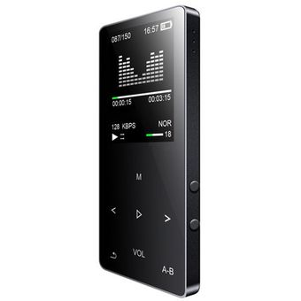 Reproductor MP3 inalámbrico de 16GB HiFi BMusic Player APE FLFM TF 
