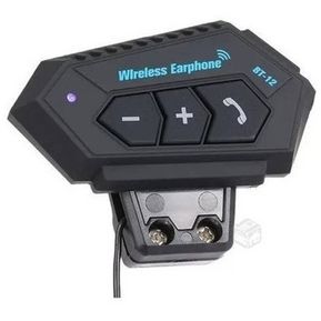 Intercomunicador Auricular para Casco Bt12 Bluetooth Moto