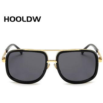 Hooldw Oversize Square Sunglasses Superstar Polarized Sun 