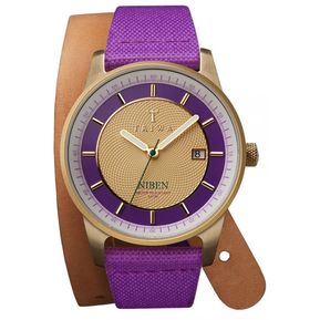 Reloj TRIWA Purple Gold Niben Twist-Morado