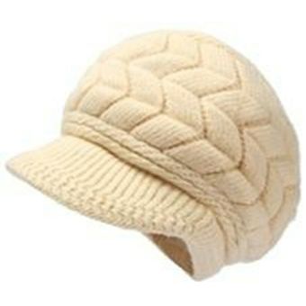 Otoño e invierno punto de hombro de pato de pato línea flecha sombrero de piel de conejo sombrero y Beige Otoño e invierno punto de hombro de pato de pato línea flecha sombrero de piel de conejo sombrero y Beige