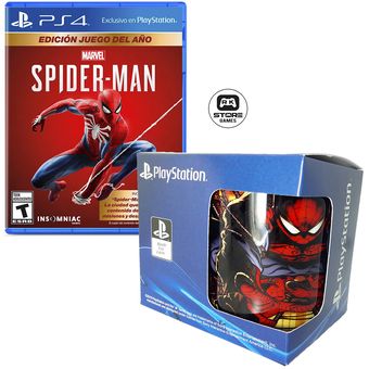 Spiderman Game of The Year Edition Ps4 +Taza - Sony | Knasta Perú