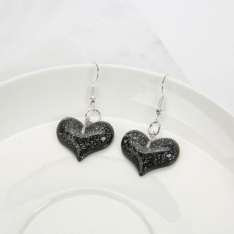 1pair Lindos Pendientes Colgantes Multicolores Pendientes En 