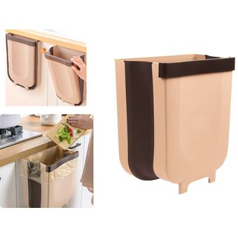 GENERICO Basurero Ergonomico Plegable Papelera Cocina