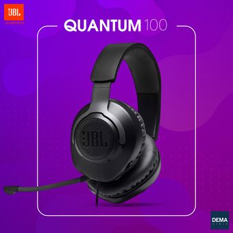 Auriculares Gamer Jbl Quantum 100 Negro