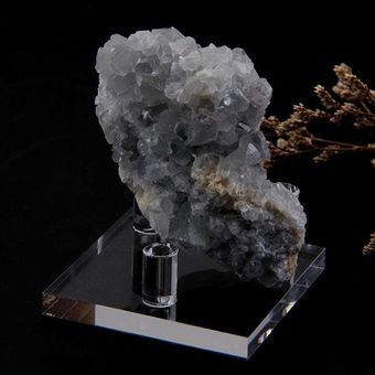2xDisplay Stand Base de Soporte para Minerales Gemstones Geode Crystal 