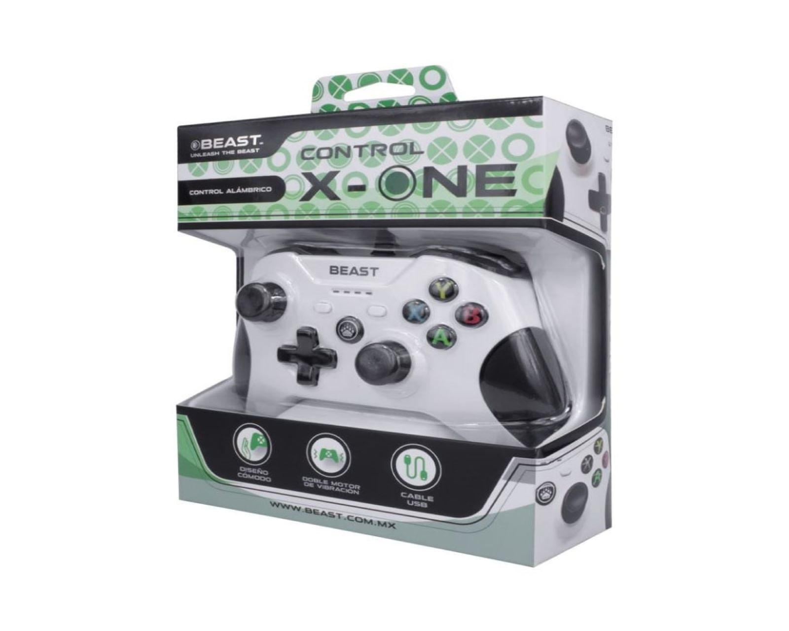 Control alámbrico para Xbox one /series  Blanco/ White