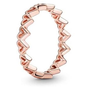 100% 925 Silver Rose Gold 24 La Mujer Más Popular Pan Ju De 