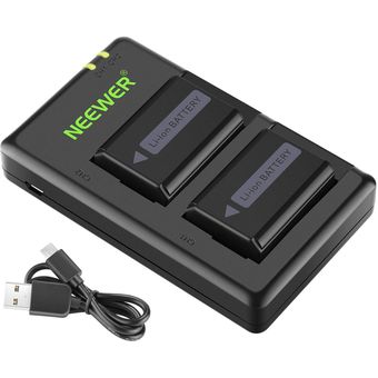 Teror NP-FW50 NP-FW50 Battery Charger,NP-FW50 Battery LCD Single Charger for Sony Alpha A6000 A6300 A6500 A7r A7