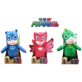 peluche de heroes en pijamas