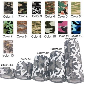 cintas elasticas deporte adhe color 8#Vendaje elástico de camuflaje 