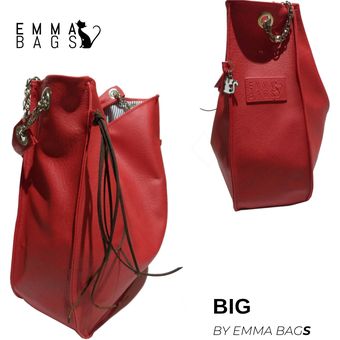 Bolsos Mujer Dama Cartera Emma Bags Big Modelo Mostaza