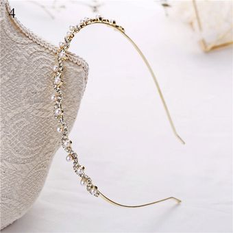 diademas barrocas de lujo Diademas bohemias con relleno de cristal para mujer accesorios para el cabello con diamantes de imitación Tiara ostentosa 