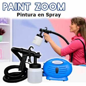 Pistola de Pintar Paint Zoom Pulverizador Compresor Pintura
