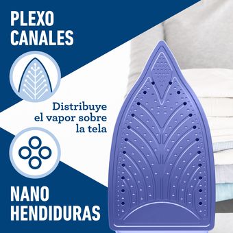 Negro Plancha A Vapor Plan6003Celeste Oster 
