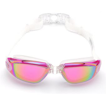 Gafas de natación de alta definición para adultos impermeab miopía 