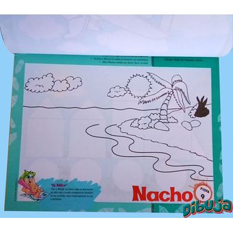 Cartilla Nacho Dibuja Libro Inicial De Educación Artística 