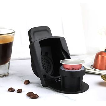 cápsula adaptador para Nespresso cápsula reutilizable de bandeja de ~ 