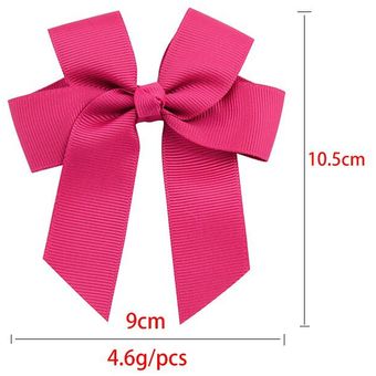 1 Pc 4 cinta De Satén De Alta Calidad Bowknot Bowknot Chica 
