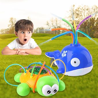 juguete rociador giratorio Rociador de agua al aire libre para niños 