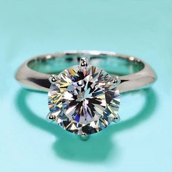 40 925 Diamantes De Plata Esterlina El Anillo De Cz Promete 