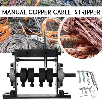 【Oferta limitada】 Máquina peladora de cables de cobre manual 1-30 mm P 