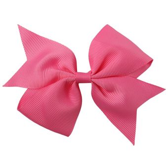 1 Piece 3,5 Pulgadas Cinta De Satén Luo Arco Para El Cabello 