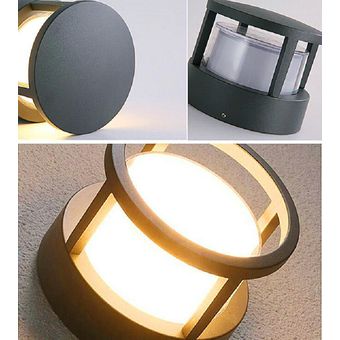 #Blanco frío Lámpara LED de 10W para césped exterior,resistente al agua,IP68,12V,110V,220V,luces d 