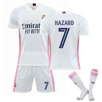Camiseta fútbol Real Madrid F.C Home Colours Hazard 7 
