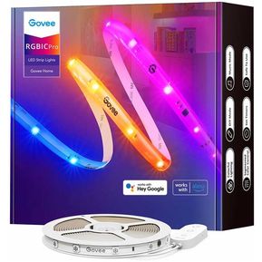 Luces LED RGBIC 5mts Wifi con Protector - Govee