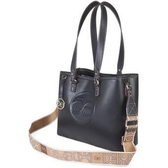 Bolsa para Mujer Tote Cloe con Charm Negro Linio M xico