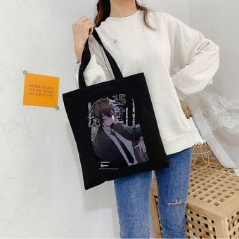 bolsa de lona de Anime jap Bolso de lona Bungo Stray Dog para mujer bolsa de lona de Anime jap Bolso de lona Bungo Stray Dog para mujer