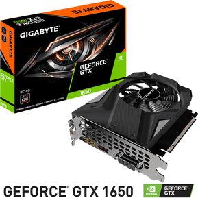 Tarjeta de Video GIGABYTE GeForce GTX 1650 OC 4GB GDDR6 GV-N...