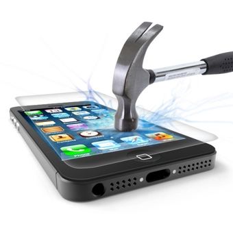 Protector de pantalla para iPhone SE 2022, SE 2020, 8 y 7, Vidrio templado,  Grosor 0.33 mm, Negro