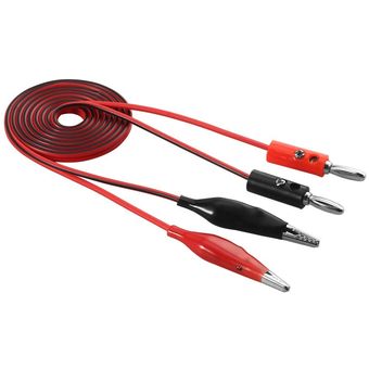 Prueba de la sonda de cocodrilo Cable de enchufe de plátano de plátano para  multímetro digital | Linio México - GE598HL1IEYQZLMX