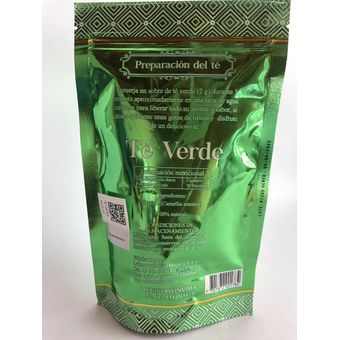 Té verde 30 tisanas - Sol Verde