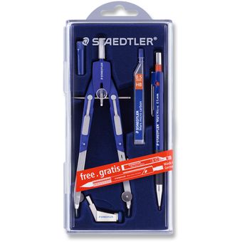 Compas De Precisión Adaptador Staedtler Gratis Portaminas STAEDTLER