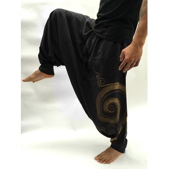 Pantalones Harem Alibaba Hippie Gitano Aladdin Pantalones Informales De Yoga Indio Para Hombres Wot Black Linio Peru Ge582fa0gugi1lpe